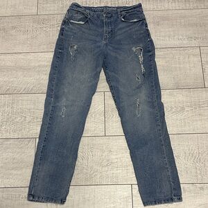 Arizona Jean Company Distressed Denim Jeans